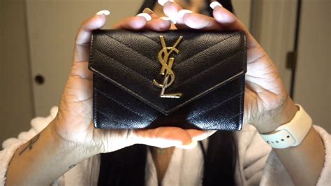 ysl small envelope wallet dupe|ysl zipper wallet.